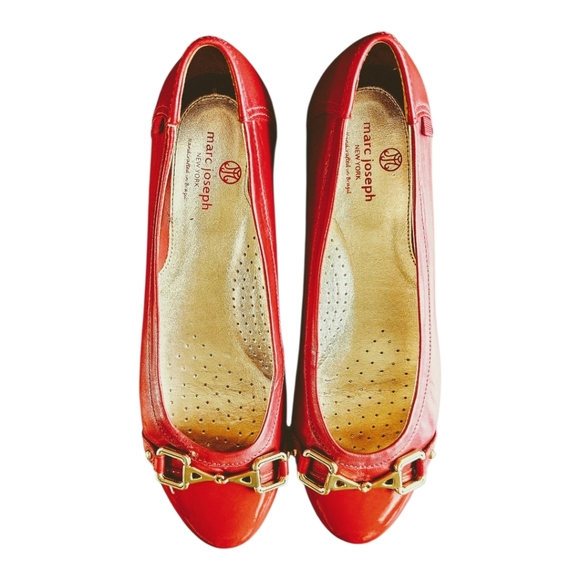 MARC JOSEPH Women's Leather Made In Brazil Park Ave Flat Loafer Size 8.5M - Picture 8 of 16